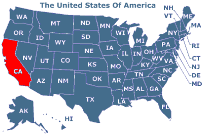 U.S.A. Bundesstaat California